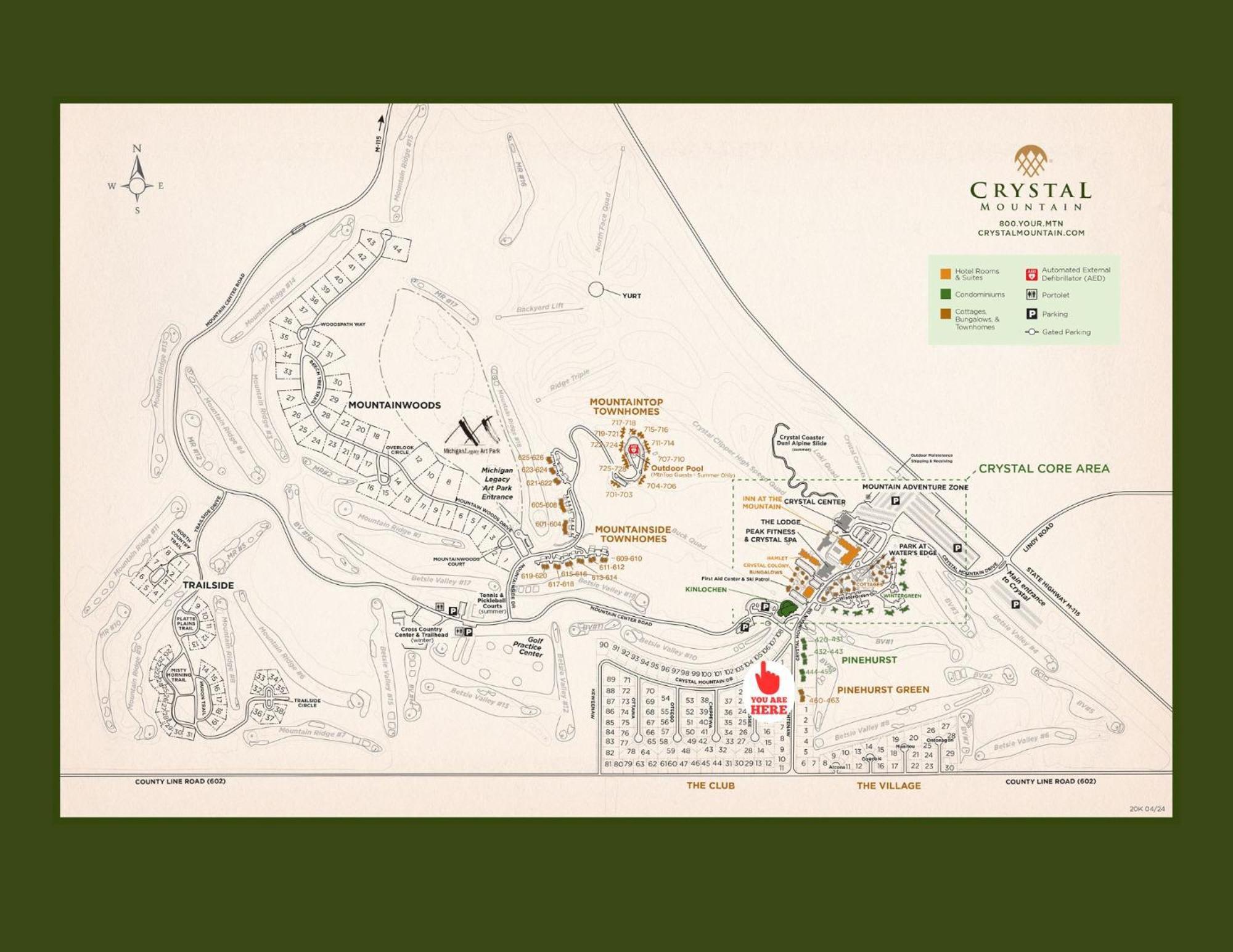 Crystal Mountain Cabin-Shuttle Pass Included! Thompsonville Esterno foto